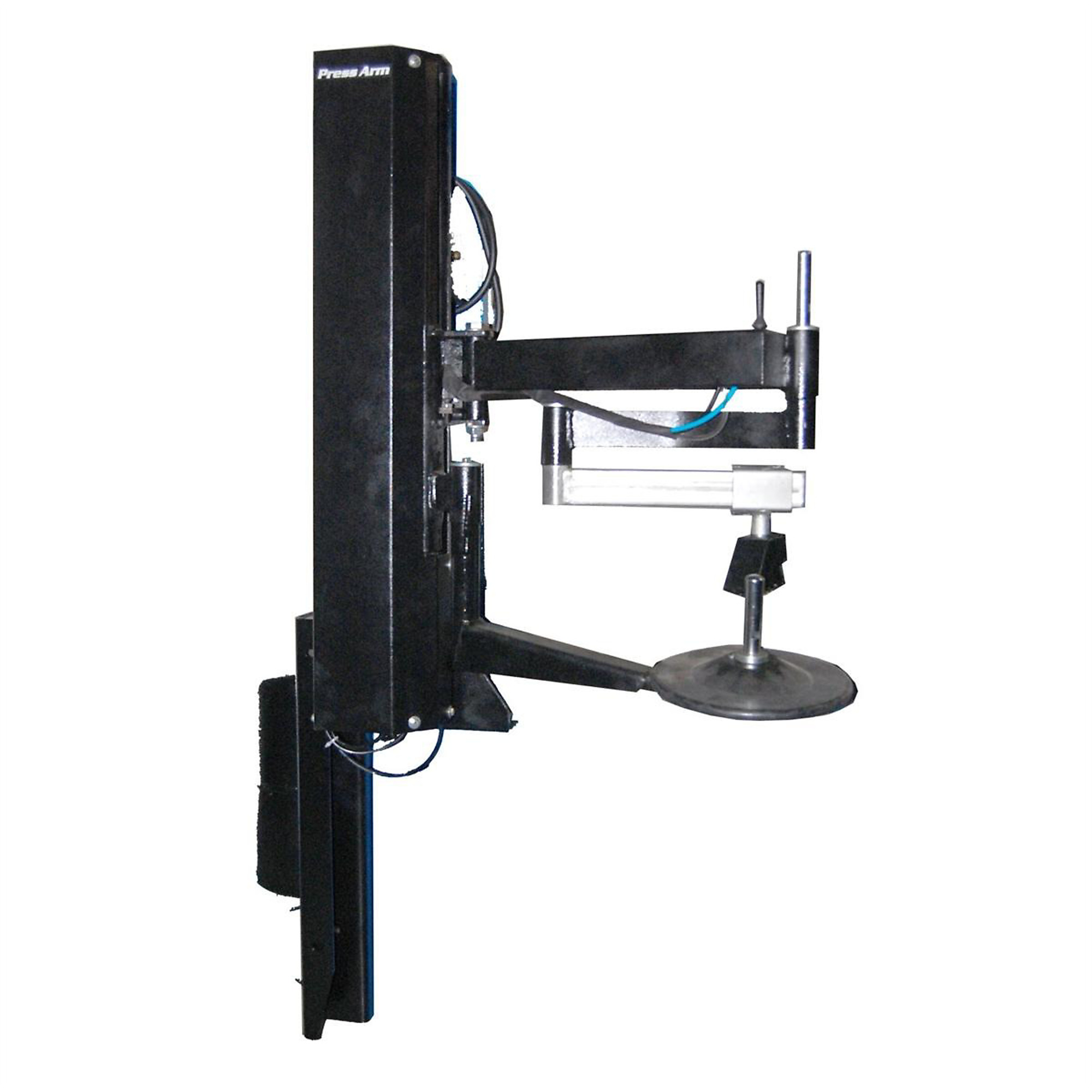 Atlas Automotive Equipment LHA Left-hand Dual Assist Arm for 200/700 Series Tire Changers, Includes Pressing/Pulling Disk and Block Arm, Used on Stiff Sidewall, Low Profile, Run Flat Tires